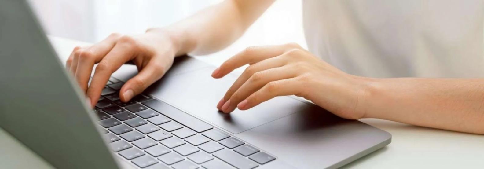 Focused learning session with organized materials